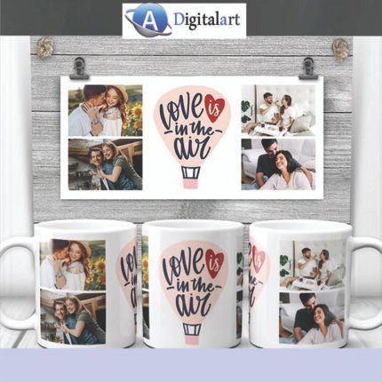 مج ابيض بصورك