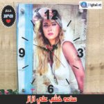 ساعه حائط زجاج بالصور